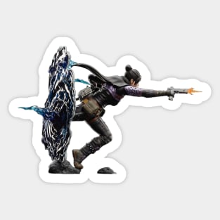 Wraith Apex Legends Sticker